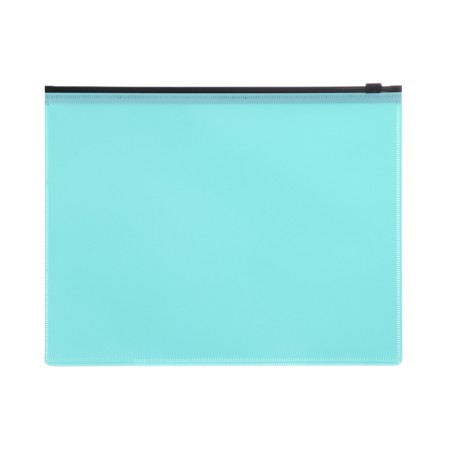 The convert folder on the A5, 150 microns, Calligrata Pastel, transparent, black lightning, turquoise