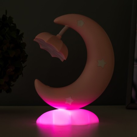 Board Lamp Moon LED 3W USB AKB MICS 7x12x18 cm Risalux-3