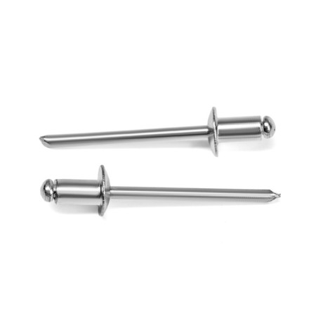 Rolls of the tundra krep, exhaust, aluminum-old, 4x10 mm, unpainted, 1000 pcs-1