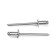 Rolls of the tundra krep, exhaust, aluminum-old, 4x10 mm, unpainted, 1000 pcs