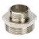 Nipple transition stout SFT-0004-002114, 2 "x1 1/4", outer thread, nickel-plated brass