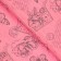 Packaging paper "Ecoluks" fixed, pink/black 0.7 x 5 m