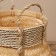 Wicker basket, from bamboo 30x30x40 cm