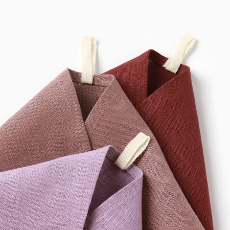 Camping of towels kitchen Ethel Freedom 40x70-3pcs, 100% flax-7