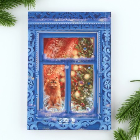 Gift New Year's set A5 Diary, 80 sheets and handle "Believe in Dream"-8