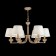 Maytoni H003PL-06MG, 6HE14, 40W, 73x73x141 cm, gold gold