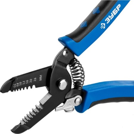 Stripper multifunctional "bison" PT-26 22666-26, 0.6-2.6 mm, ergonomic handle-1