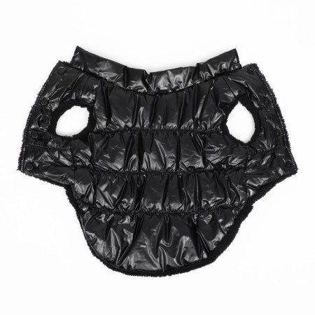 Dog jacket "Shine", S (DS 25, OG 37, Osh 24 cm, up to 5 kg), black-7