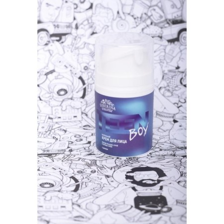 Face cream against acne, acne and black dots with zinc, 50 ml-2