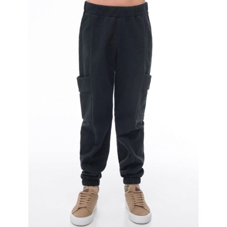 Pants for boys, height 122 cm, black color-9