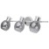 Wall lamp 3x40W E14, size 61x22x17 cm