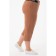 Female trousers, size 54, brown color