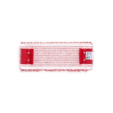 WET mops nozzle, flat microfiber, red/white color, 40 cm