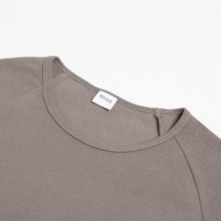Male thermal underwear (jumper, trousers) minku color gray, size 56-2