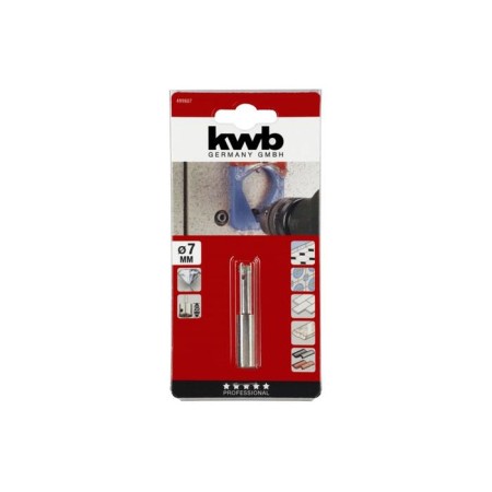 Diamond crown kwb, d = 7 mm, max depth = 25 mm, glass/tile, tubular-1