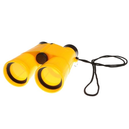 Binoculars 6x, childish, plastic, neck lace, mix, 11x13 cm-7