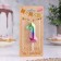 Candle in the cake "Watercolor", number 1, 6 cm
