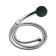 Bath mixer Zein Z4327, Kran-Box 1/2, pour 30 cm, with a shower set, chrome