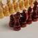 Chess figures are tournament, wood, h-5.6 x 11.6 cm, d-3.0 x 3.8 cm