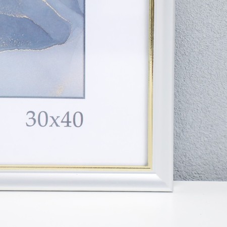 Photo frame Plastic "Office 8" 30x40 cm, silver-2