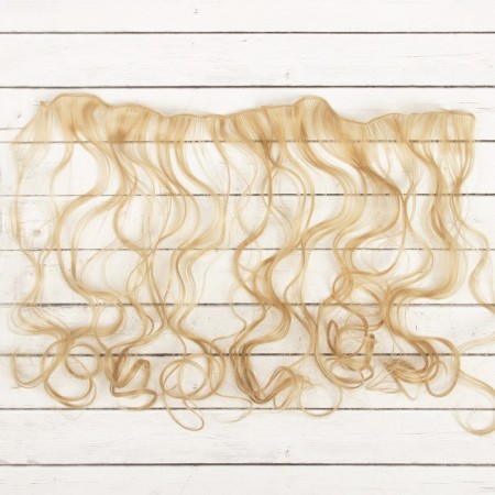 Hair - Tress for Kudri dolls Hair length: 40 cm, width: 50 cm, No. 24-2