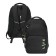 Youth backpack 45 x 32 x 23 cm, Grizzly, ergonomic back, laptop department, black