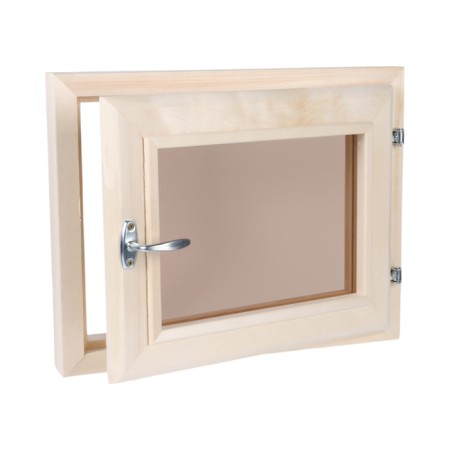 Window, 40 × 50cm, double glass of linden, bronze-2