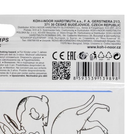 Drawing stencil, koh-i-noor "Farm" 9820/02-6