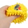 Developing tactile ball "Hedgehog", diameter 9 cm, with a squeak, in a bag, crumb I