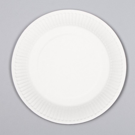 Disposable paper plate "Wedding", 18 cm, set 6 pieces-3