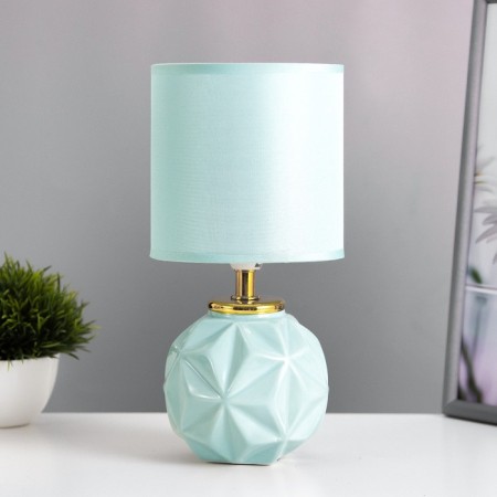 Julius table lamp E14 40W azure 13x13x25 cm Risalux