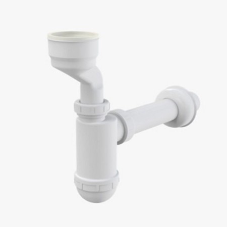 Siphon for Pussuar Alcaplast a45a, with a cuff