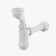 Siphon for Pussuar Alcaplast a45a, with a cuff