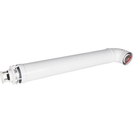 The chimney element Rommer RCA-6010-240900 Standard, D = 60/100 mm, L = 900 mm, flange