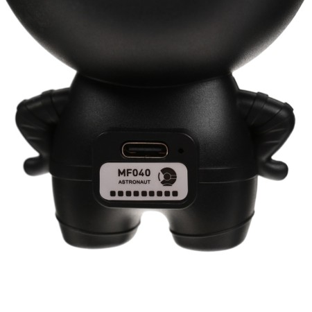 Astronaut portable fan MF040, 500 mAh, 3 modes, input Type-s, wire, black-5