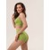 Top female supporting on thin straps Mirey Top Shaper Spalla Stretta, size 48, grass of herbal