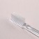 Toothbrush, folding, 16 cm, transparent color