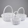 Set of baskets "Whole Wick", 3 pcs, 39 × 15/37 cm, 31 × 13/31.5 cm, 25 × 11/27 cm, willow