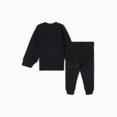 Kit for children's thermo (jumper, pants) minku, black color, height 80-86 cm-10