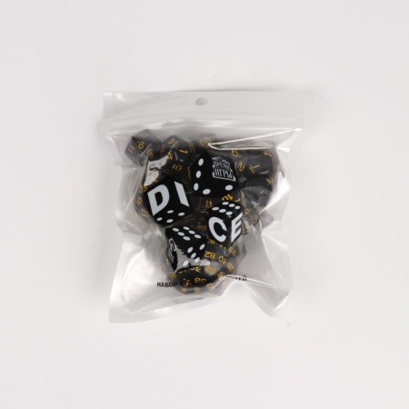 Cubes set for D&D (Dungeons and Dragons, DND) "Game time", Series: D&D, 15 pcs-1