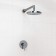 The shower system waserkraft a12429, built -in, tropical shower, chrome