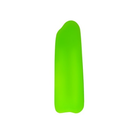 Erectic ring on the penis Eromantica Peak, 4.5 cm, silicone, green color-2