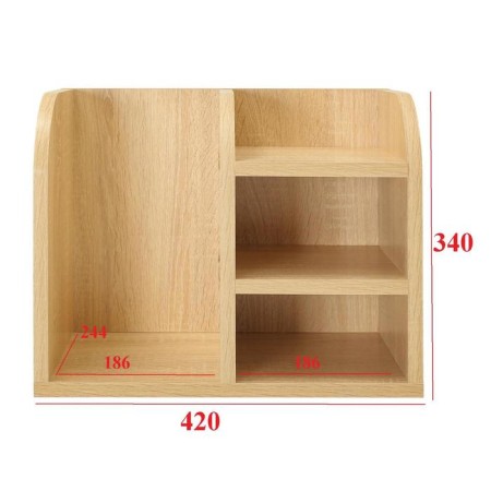 Table Organizer Table Leo No. 1, 420x260x340, Dub Sonoma-1