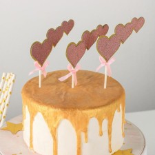 A set of toppers for the cake 