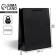 Gift laminated package, packaging, Black, m 24 x 29 x 9 cm