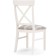 Wooden Calatei chair array of beech/fabric, ivory/gray 46x55x93 cm