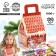 Sweet children's New Year's gift "House", sweets 1000 g