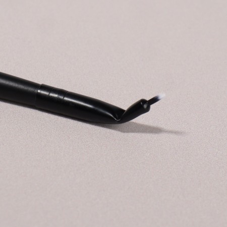 Makeup brush, thin, 16 cm, black color-3