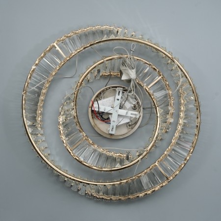 Lamp with DDD "JMEI" LED 142W 3000-6000K gold 60x60x120 cm-12