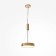 Technical C032CL-36W3K-RD-MG, LED, 36 W, 300x300x60 mm, 2220 lm, 2835, matte gold, matte gold
